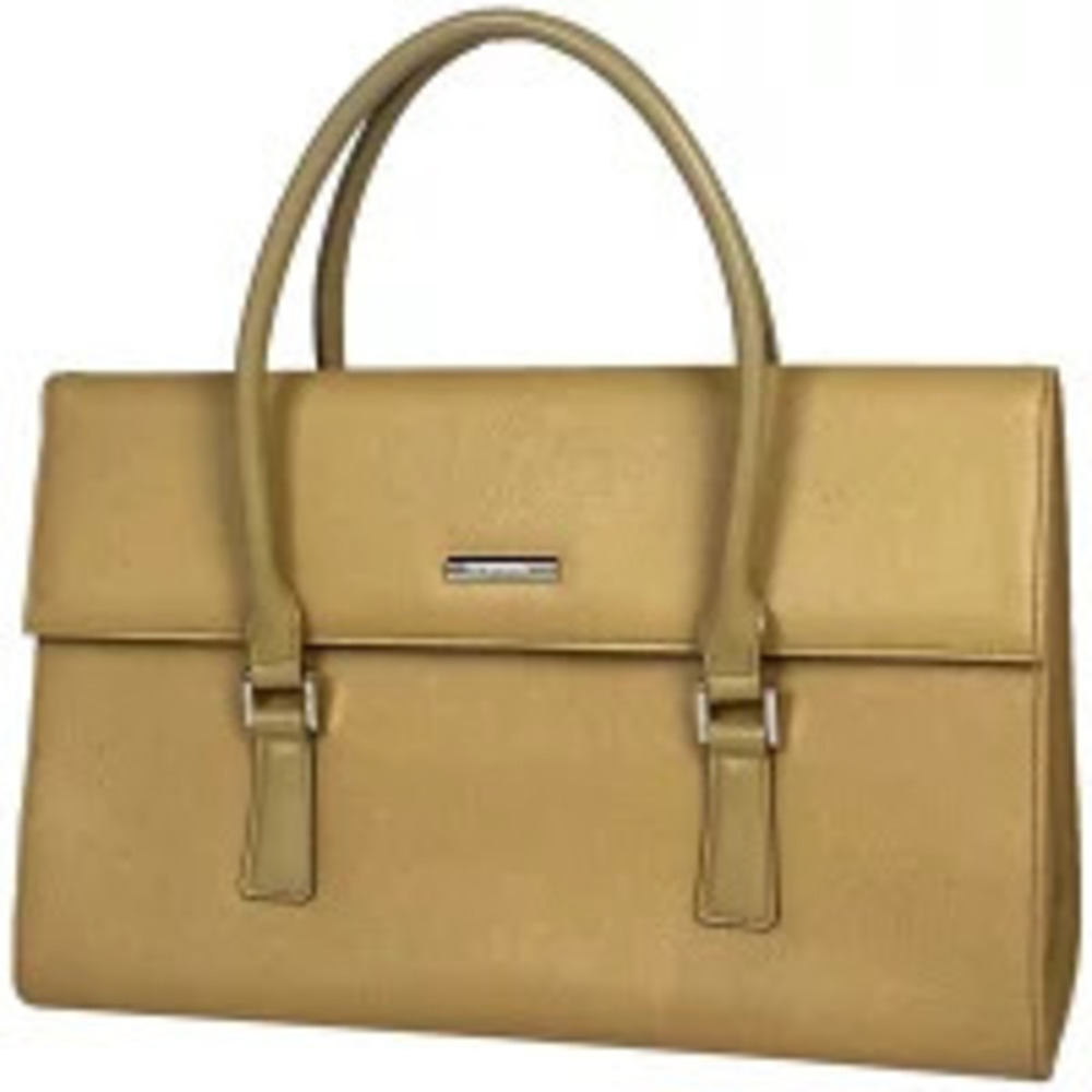Burberry handbag tote bag leather beige